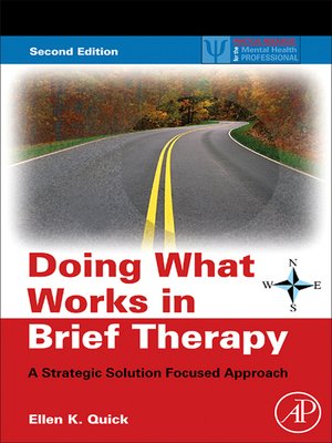 cover image of Doing What Works in Brief Therapy